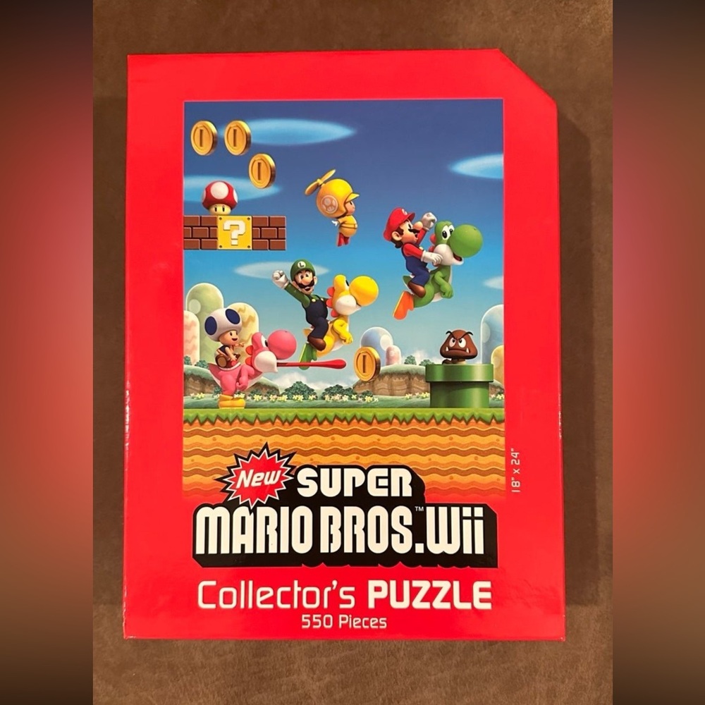 Super Mario Bros Collectors Puzzle